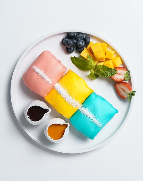 Rainbow Warhol Pockets (Mango, Strawberry, Blueberry )