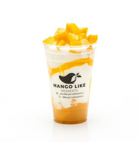 Mango yogurt Slush