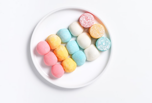 Rainbow Mochi and Shortbread Macarons (15 pcs)