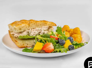 Tuna Focaccia Bread Sandwich