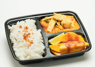 Red  Curry Chicken with Rice