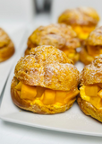 Mango Cream Puffs