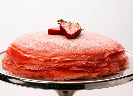 Strawberry Mille-Crêpe Cake (9.5” Whole Cake)