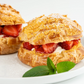 Strawberry Nutella Cream Puffs